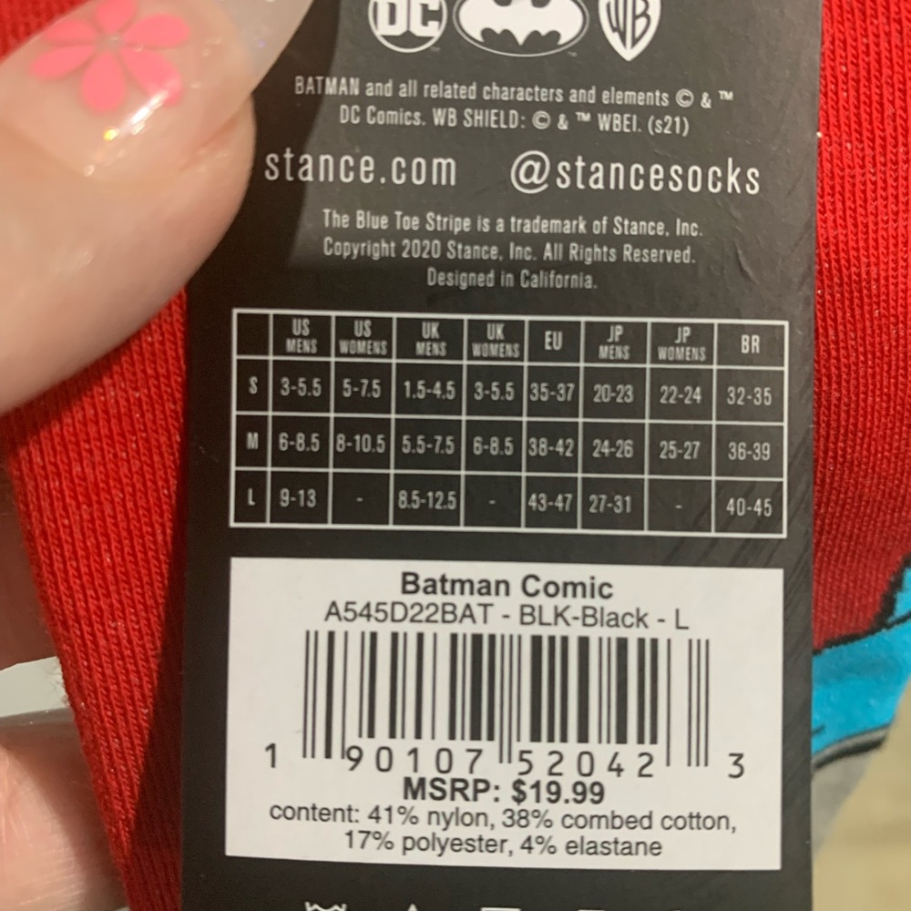 Batman Sox 🦇🦸🏻‍♂️ - Picture 4 of 4